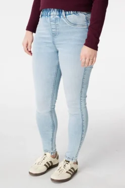 Tregging aspect denim