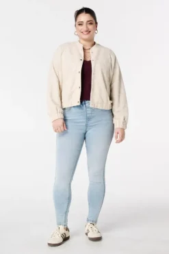 Tregging aspect denim