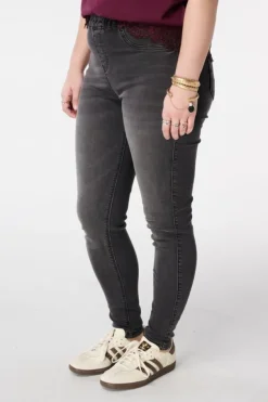 Tregging aspect denim