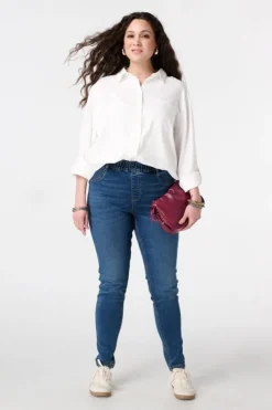 Tregging avec un look denim