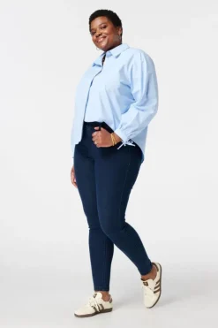 Tregging avec un look denim