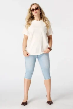 Tregging capri aspect denim