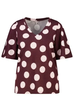 T shirt avec col en V