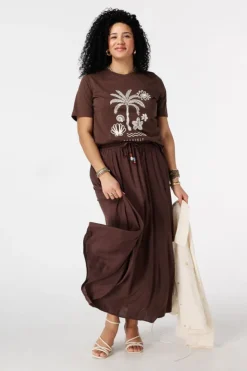 T-shirt avec texte