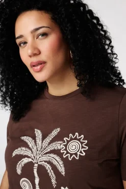 T-shirt avec texte