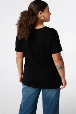 T-shirt à col en V