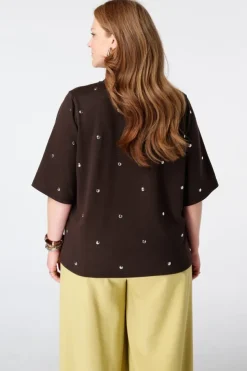 T shirt en tissu sweat