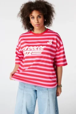 T shirt oversize avec illustration