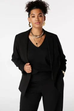 Veste blazer à un bouton