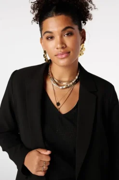 Veste blazer à un bouton
