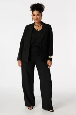Veste blazer à un bouton